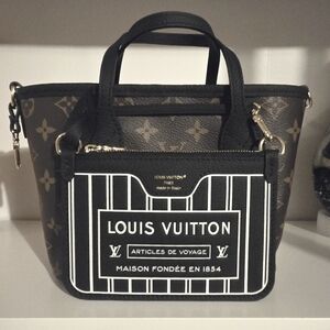 LV Neverfull Bandoulière Inside Out BB